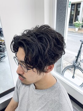 ノイ 経堂(noi) センターパートパーマ