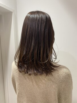 アリーズ シブヤ(ALLYS shibuya) レイヤースタイル　くびれヘア　ブラウンベージュ