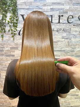 ユアーズヘア  あざみ野店(youres hair) イルミナカラー 髪質改善トリートメント