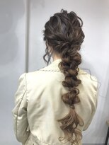 ファースト 祇園本店(first) 【ヘアセットサロンfrst】ふわふわ編みおろしアレンジ♪