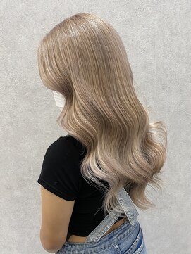 ロンド レア 天神大名店(Lond Le’a) ダブルカラー/髪質改善/髪質改善トリートメント/グレージュ