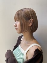 ロンド ストラーダ 心斎橋(Lond strada)&nbsp;シルキーベージュ×グレージュカラー【髪質改善/縮毛矯正】