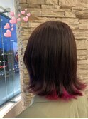 Inoa colorで艶髪+point color!
