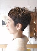 小顔ショートレイヤー