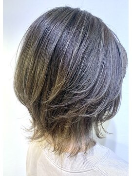 オット レイクウォーク(Otto) ボブくびれダークアッシュイメチェングレージュ大人かわいい