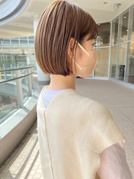 ケーツー あべのキューズモ-ル店(K-two) ミニボブ*あごラインボブ*透明感イルミナカラー*オージュア*美髪