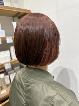 ガーデン ムサシコスギ(GARDEN MUSASHIKOSUGI) 暖色カラー/レッドブラウン/似合わせカット/大人かわいい