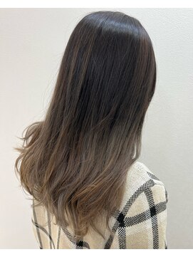 アールモンドヘア新世界 【北見】#グラデーションカラー#ブリーチカラー#バレイヤージュ