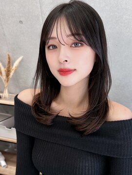 サンド 名古屋(sand) 韓国風/インナーカラー/縮毛矯正髪質改善/顔まわり/レイヤー