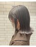 【前田指名限定】髪質改善ストレート＋カラー＋ウルトワトリートメント