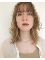 リンク(Link)&nbsp;【Link】エアリーハイトーンミディアムベージュ×外国人風