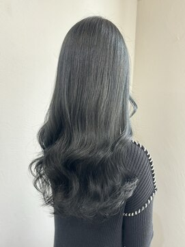 ロットアニバース(lott annibirth) 【髪質改善】オリーブブルーブラック@SARASA