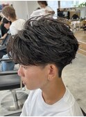 フェザーパーマフェザーショート新潟メンズパーマ
