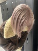 プラチナカラーピンクミルクティーベージュ