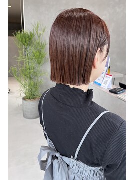 ニジュウサンド(23°) 切りっぱなしボブ