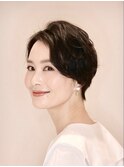 ショートパーマ　30代/40代/50代