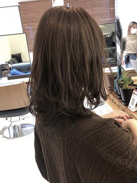 ニコヘアデザイン(NICO hair design) ☆NICO☆ローレイヤーとアッシュブラウン