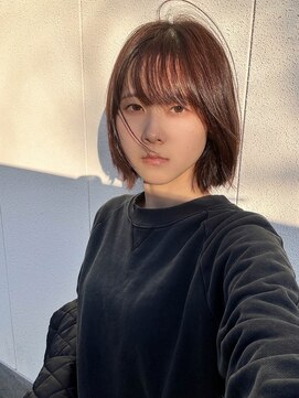 ヘアメイク エイト キリシマ(hair make No.8 kirishima) ボブとマロンブラウン