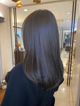 ナナナパレナ 梅田店(nanana parena) 微粒子が浸透して髪を修復しながら縮毛矯正＋くすみベージュ♪