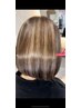 RelusterホームTR付き】カット＋ハイライトカラー＋髪質改善hairdress￥19000