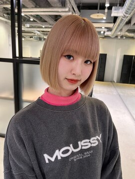 アマトウキョウ アユンチェ(AMA TOKYO×AYUNCHE) ブロンドボブ