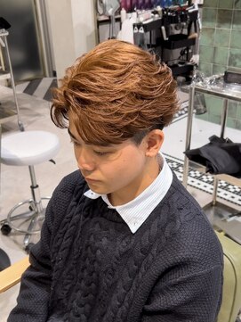 ゼスト リル 新宿(ZEST lill) ニュアンスパーマスペインカールフェザーパーマメンズパーマ