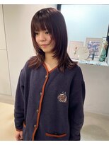 ニコフクオカヘアーメイク(NIKO Fukuoka Hair Make)&nbsp;《NIKO》お顔まわりレイヤーカットで今っぽ垢抜けスタイルに♪