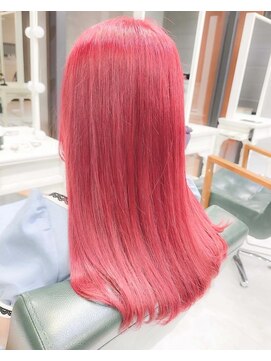 デイズ(days) 赤髪　ワインレッド　レッドブラウン ダブルカラー