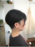 ツーブロックショート