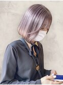 20代30代40代ストレートアッシュパープルシルバーラベンダー