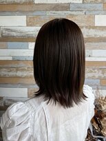 アンジェリカ(Angelica Total Beauty Lifestyle Design)&nbsp;アディクシーカラー  透明感 ツヤ  カラー ローレイヤーカット