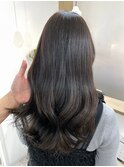 桑名ロングレイヤーカットハッシュカット透明感カラー重めロング