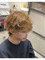 スイッチ(men's SWITCH)&nbsp;大分メンズ波巻きスパイラルパーマ刈り上げレイヤーショート