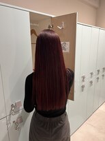 ジェム(GEM)&nbsp;【hinana】ダブルカラーでできるワインレッド