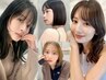 【学割U24】カット＋カラー＋トリートメント超音波アイロン付き￥7400[大宮]