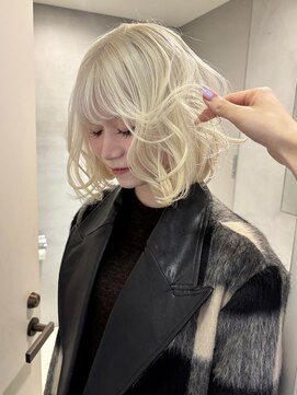 ペレ アネックス 大阪梅田茶屋町店(PELE ANNEX) くびれヘア/アプリコットオレンジ/夏のヘアアレンジ/梅田