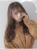 【Homey烏丸】つやブラウン×セミロングスタイル