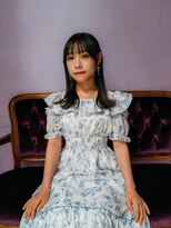 ブール 千歳烏山(bool)&nbsp;セミロングの外ハネスタイルシースルーバング