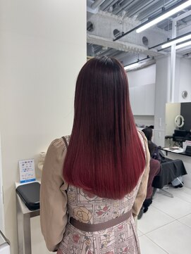 アライブ ハラジュク(ALIVE harajuku) 【ALIVE yu-ki ブリーチ ダブルカラー バレイヤージュ】