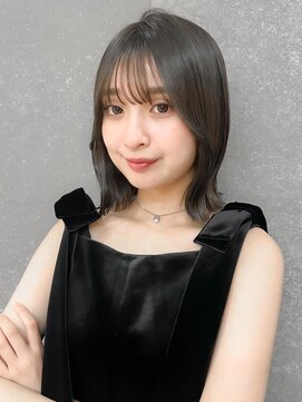 ロンドクレール 川崎(Lond clair) 韓国顔周り/バタフライカット/ミディアムレイヤーカット/川崎