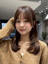 ファルベ(Farbe)&nbsp;イメチェン/ピンクベージュ/前髪カタログ/クールショート