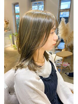 ノラ(Nora)の写真/【レイヤーカット】一人一人の骨格や顔型に合わせてレイヤー、ワンレン、ボブを組み合わせ似合うを提案＊