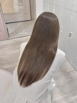 トッカ ヘアアンドトリートメント バイ リウム(tocca hair&treatment by Rium) 《艶カラー》ブリーチなしダブルカラー×ベージュカラー