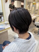 アッシュ 仙川店(Ash)&nbsp;仙川40代50代60代絶壁解消前髪小顔前下がりショートボブ骨格補正