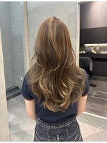 ヘアデザインファブロ イオンモール宮崎店(hair design FABRO.)&nbsp;【FABRO.宮原】海外風レイヤー×ハイライトカラー20代30代40代