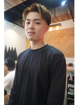 ロム 札幌大通(LOM) メンズショート/海外風ハイライト【札幌】