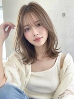 ノア 三宮店(NOA)&nbsp;【NOA】韓国風小顔レイヤーくびれミディ透明感カラー艶髪