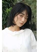 ルーツ 浅草店(roots)&nbsp;韓国風ニュアンスボブ×シースルーバング