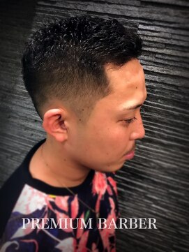 プレミアムバーバー 新宿店(PREMIUM BARBER produce by HIRO GINZA) ザ・床屋！ベリーショートパーマスタイル