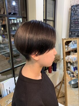ヘアー アイス カンナ(HAIR ICI Canna) 刈り上げマッシュ×束感×スッキリ×ショート